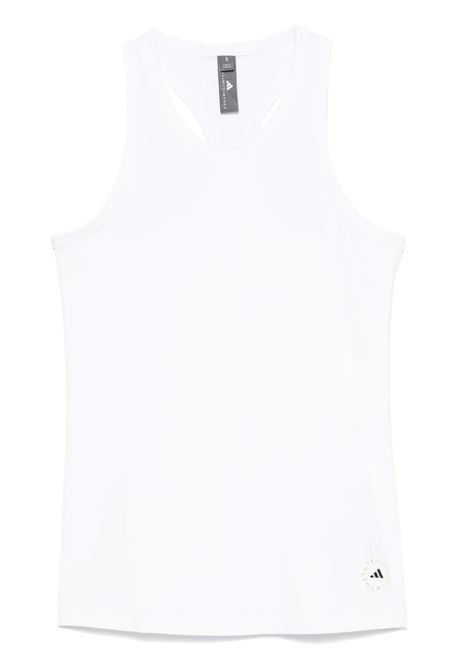 Top sportivo in bianco adidas by Stella McCartney - donna